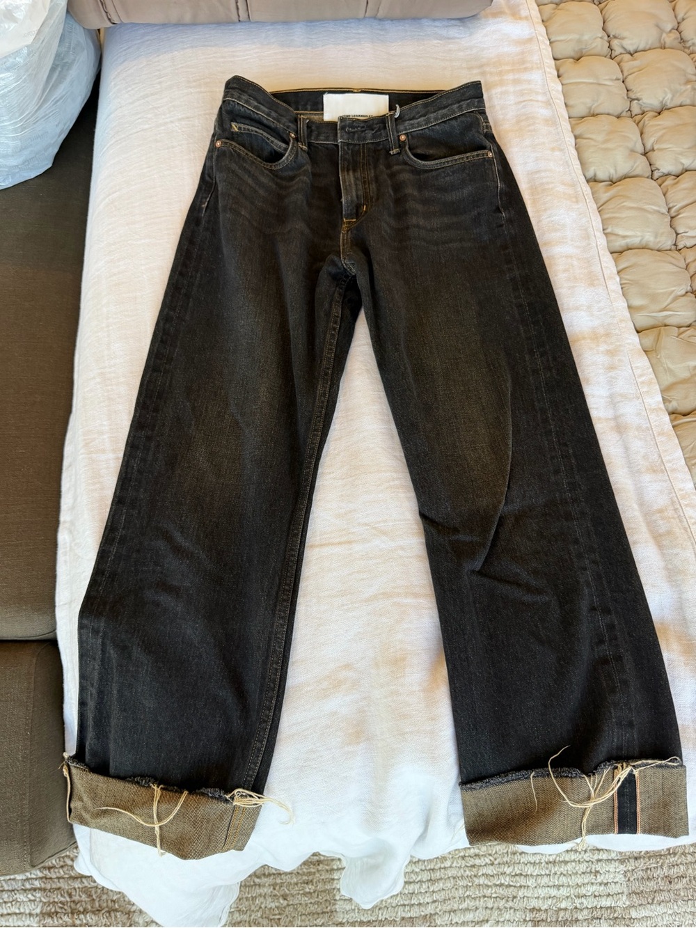Noend Denim Jeans - mid rise Classic Straight Fit - size 27